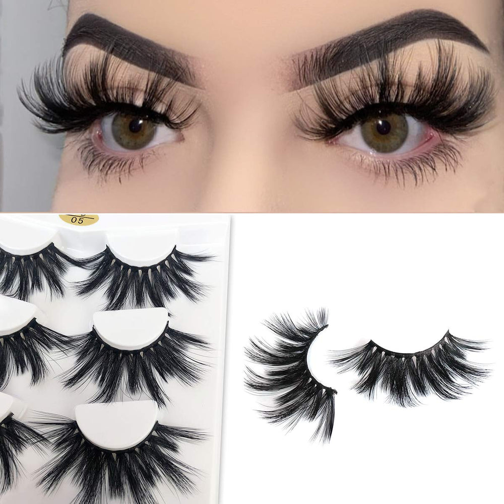 Mikiwi 25mm lashes deliver voluminous, 6D definition for special occasions.