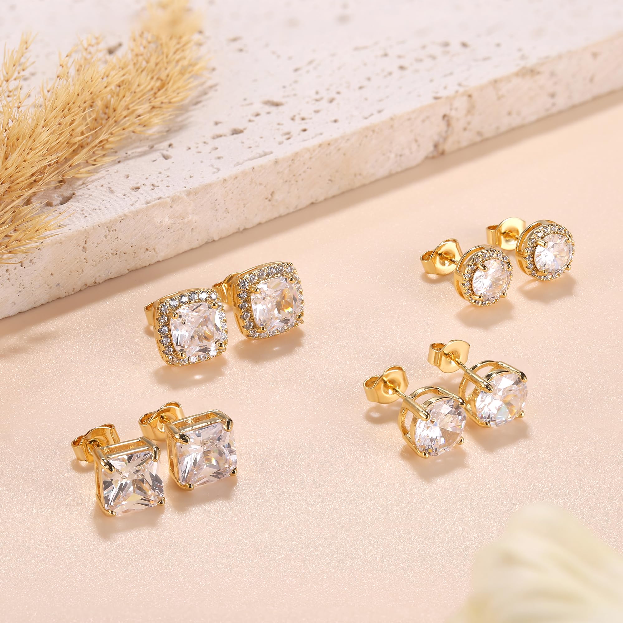 MILACOLATO gift box ready earrings ideal present for anniversaries or birthdays.