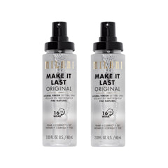 Milani Make It Last bottle front view for natural finish and hydration.