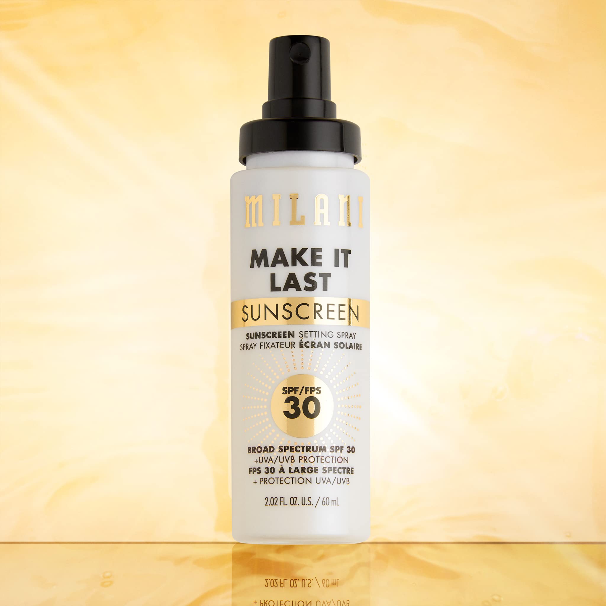 Milani setting spray provides long wear without sticky residue