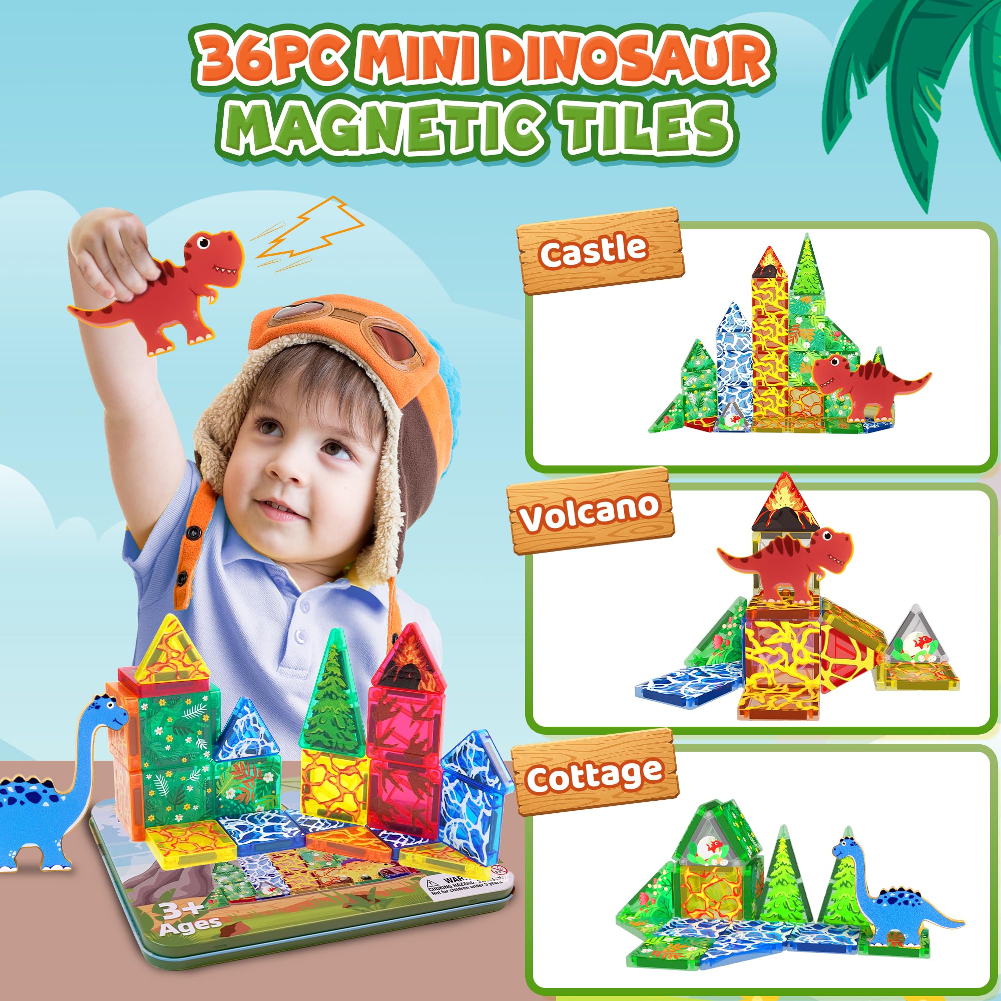 Milarji travel-friendly metal box storing tiles securely