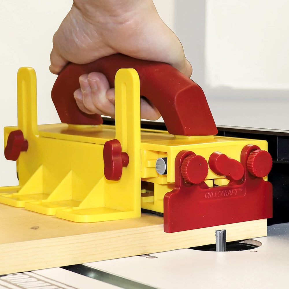 Milescraft GrabberPRO keeps fingers safe on table saws during operation