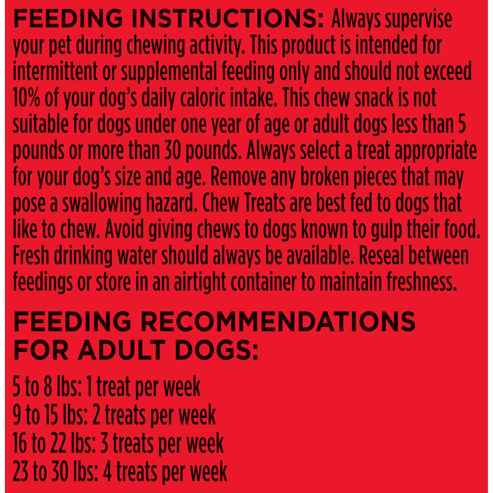 No artificial flavors in Milk-Bone Mini Comfort Chews