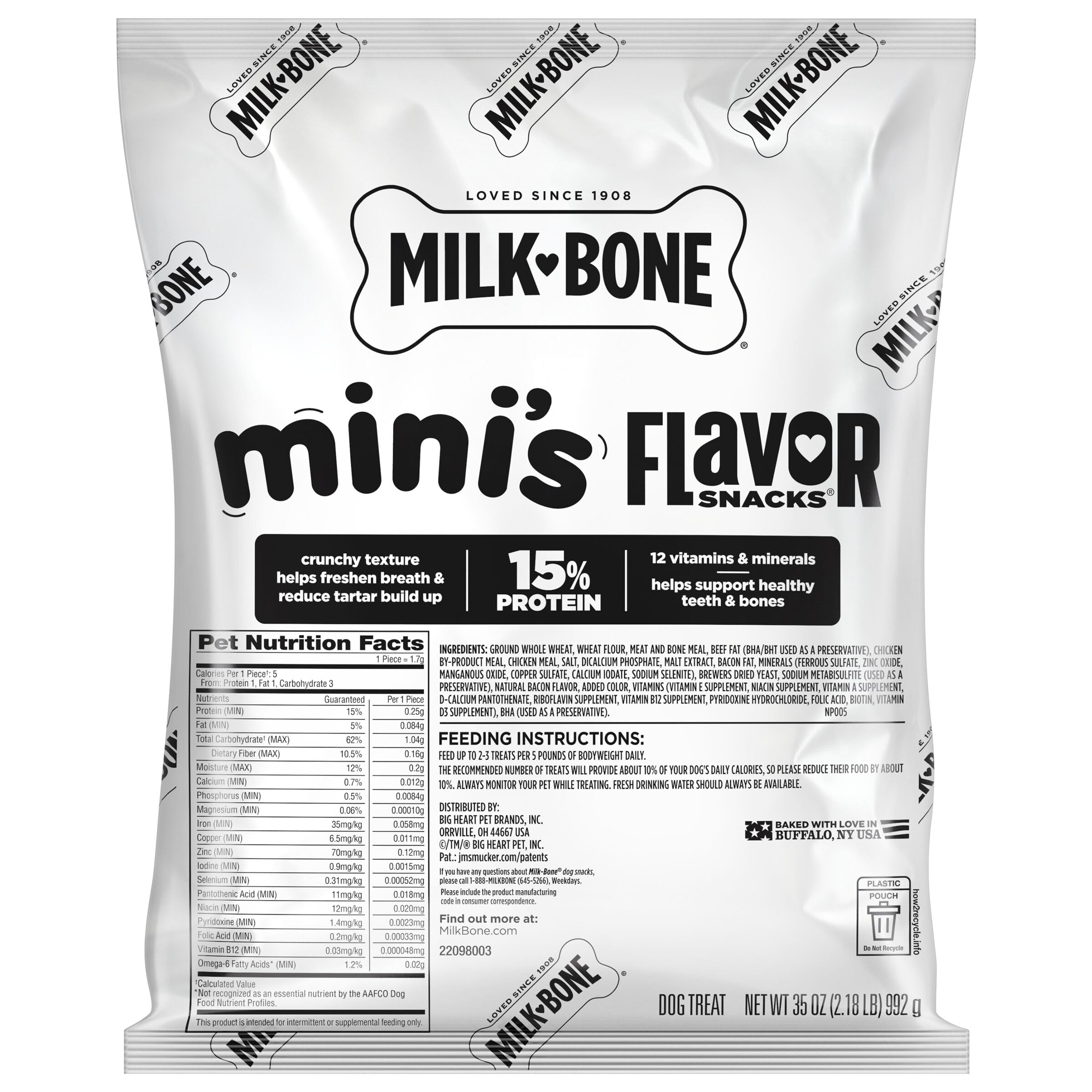 Training-ready treats for quick cues with Milk-Bone Minis.