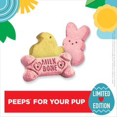 Milk-Bone PEEPS chick shape treats ideal for Easter gift baskets