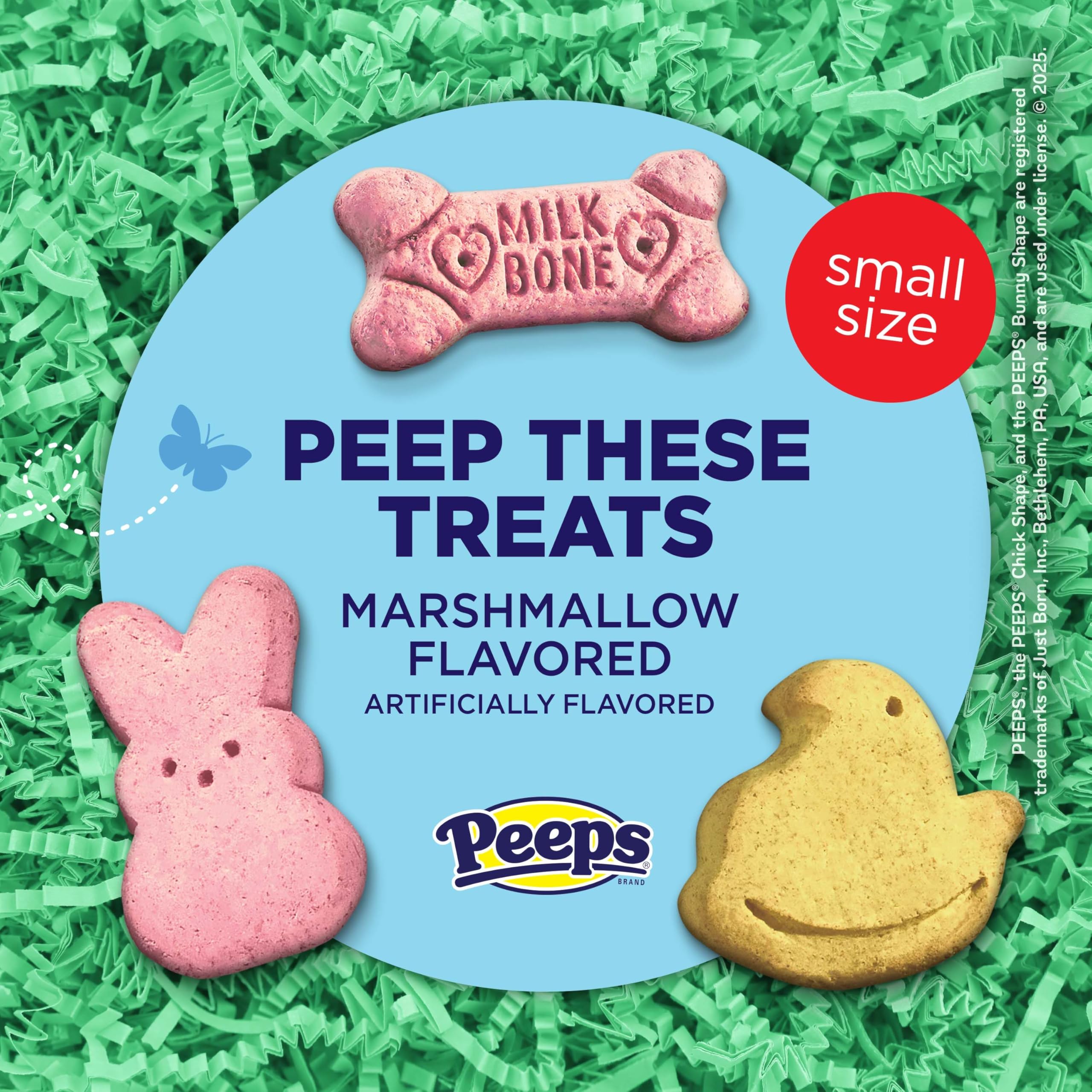 Milk-Bone PEEPS marshmallow-flavored bites create playful snacking