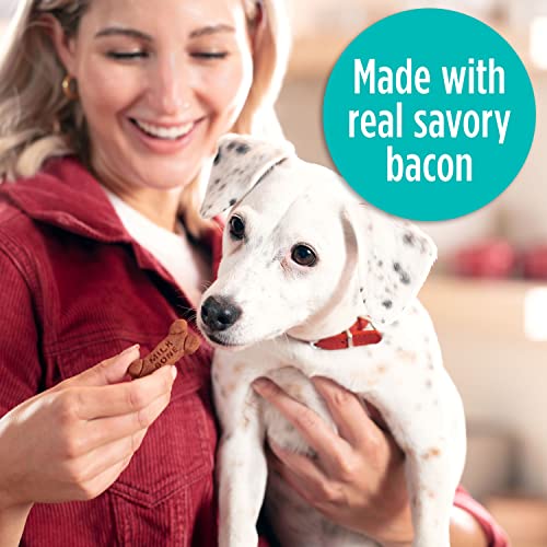 Milk-Bone Soft & Chewy protein-rich flavor and vitamins on packaging