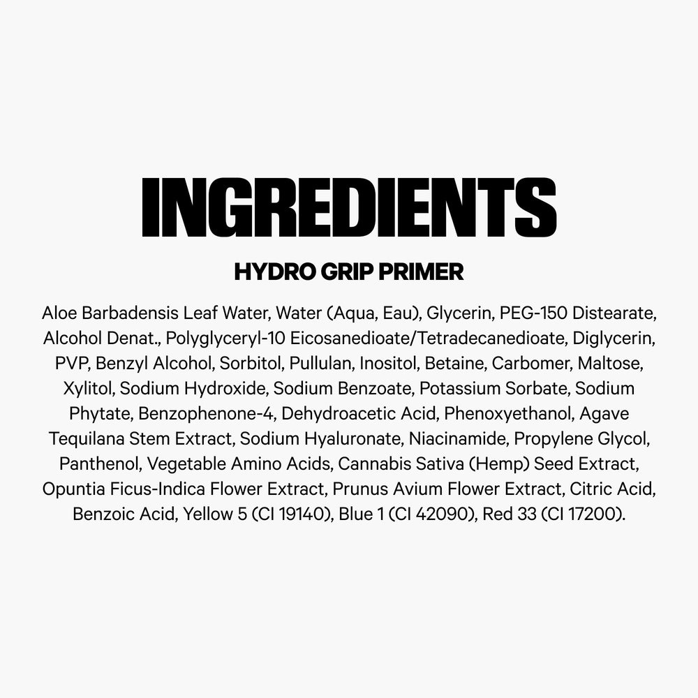 Milk Makeup Hyaluronic acid graphic emphasizes hydration benefits.