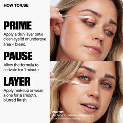 Milk Makeup Hydro Grip Eye Primer transparent finish on lids