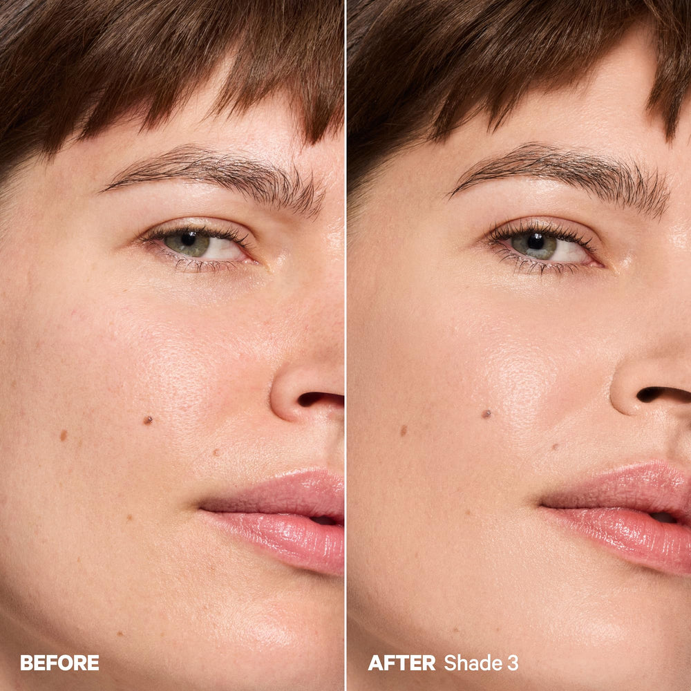 Milk Makeup Hydro Grip gel tint built up for medium coverage