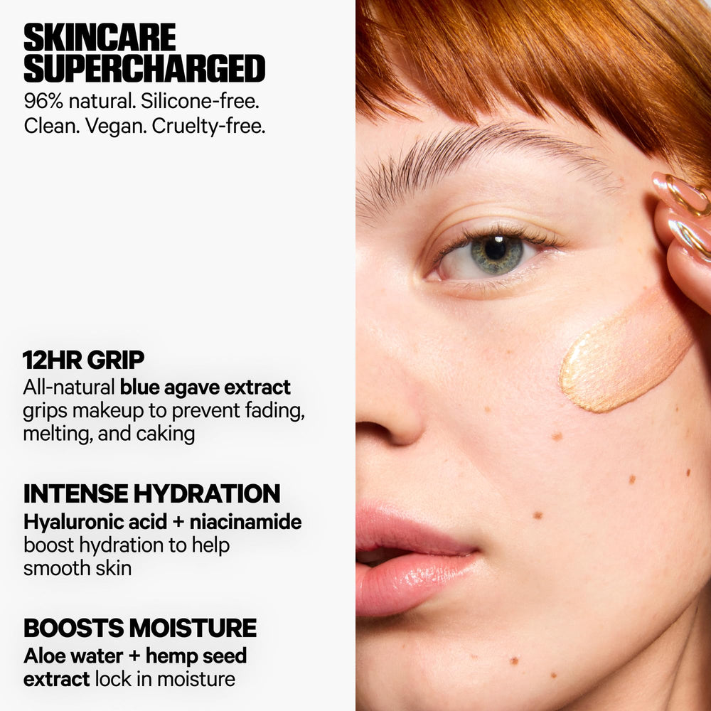 Milk Makeup Hydro Grip Glow Primer hydration glow supports dewy plump looking skin