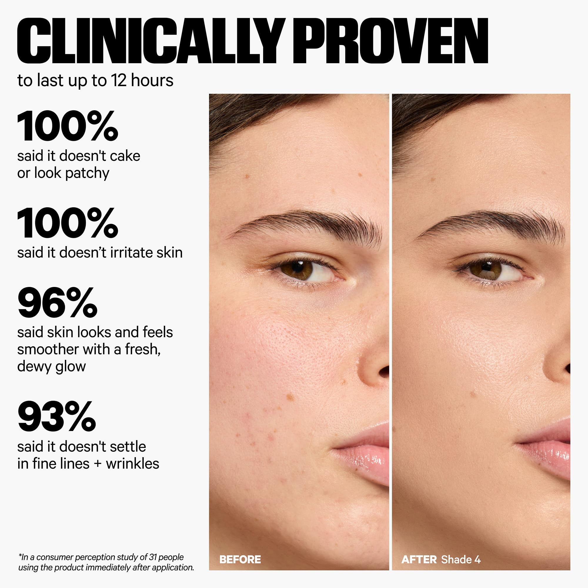 Milk Makeup Hydro Grip tint ingredient focus on hyaluronic acid and niacinamide hydration.