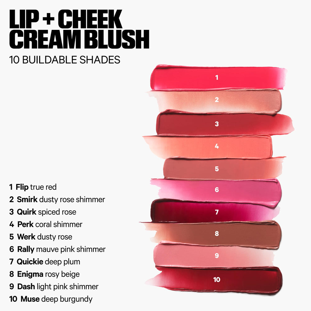 Apricot oil nourishes skin in Lip and Cheek Stick