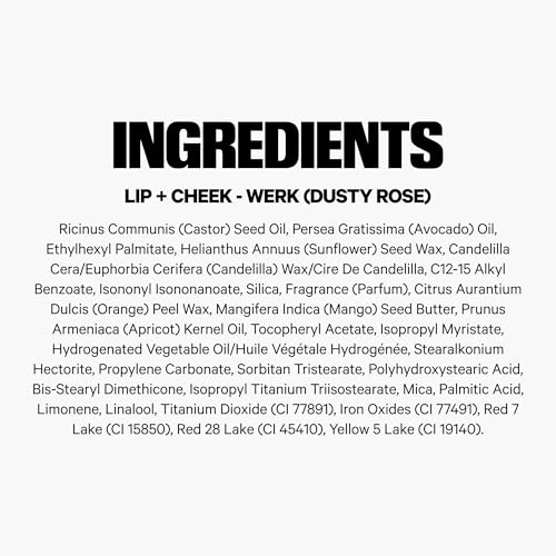 Clean vegan cruelty-free badge featured with Lip and Cheek Stick