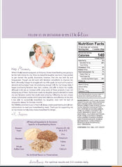 MilkBliss packaged lactation cookies 12oz for convenient daily fueling
