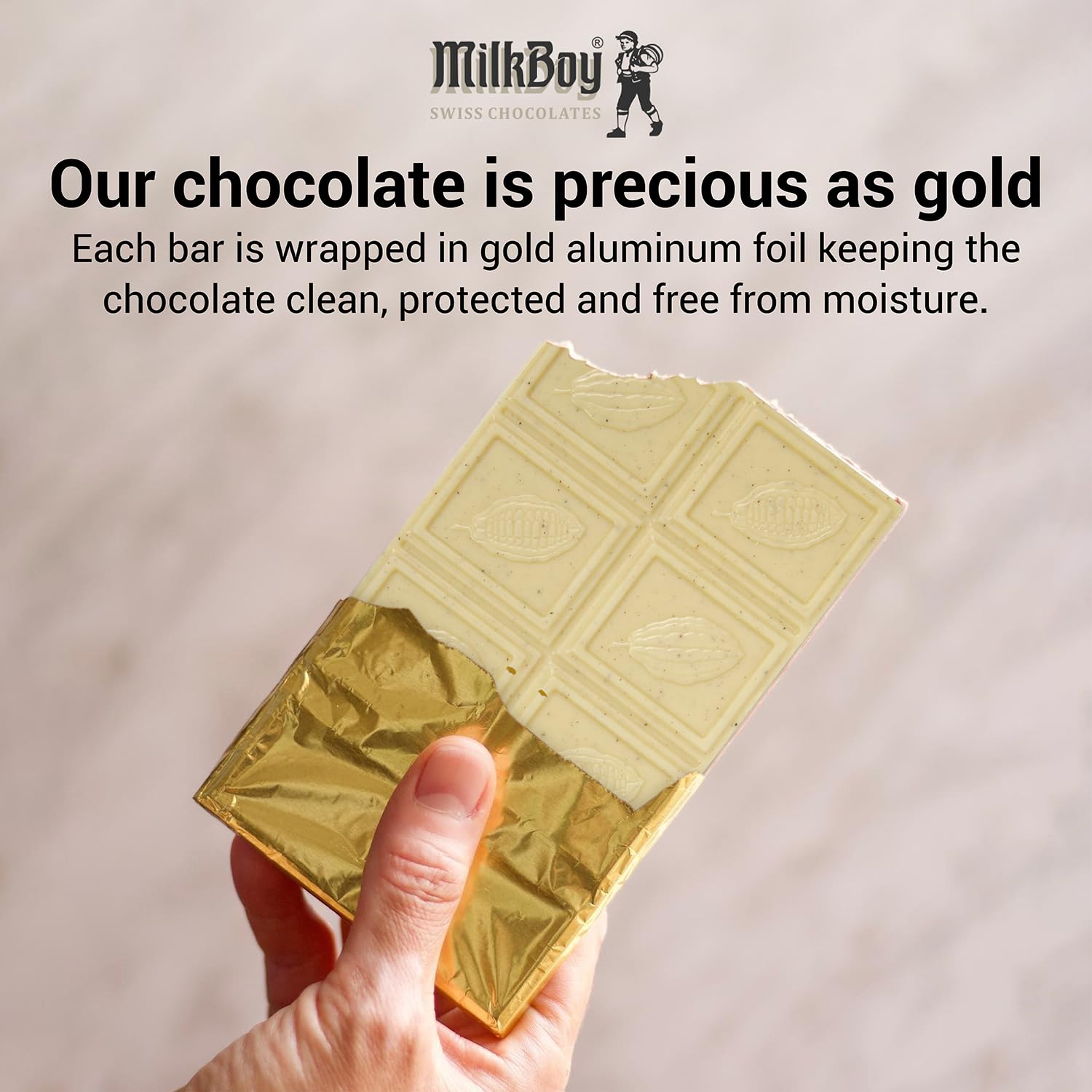 MilkBoy packaging shows artistic paper-cut design highlighting the brand story.