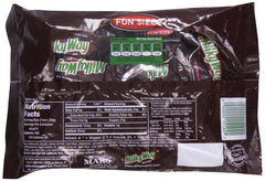 Milky Way Fun Size smooth nougat texture for a soft bite.