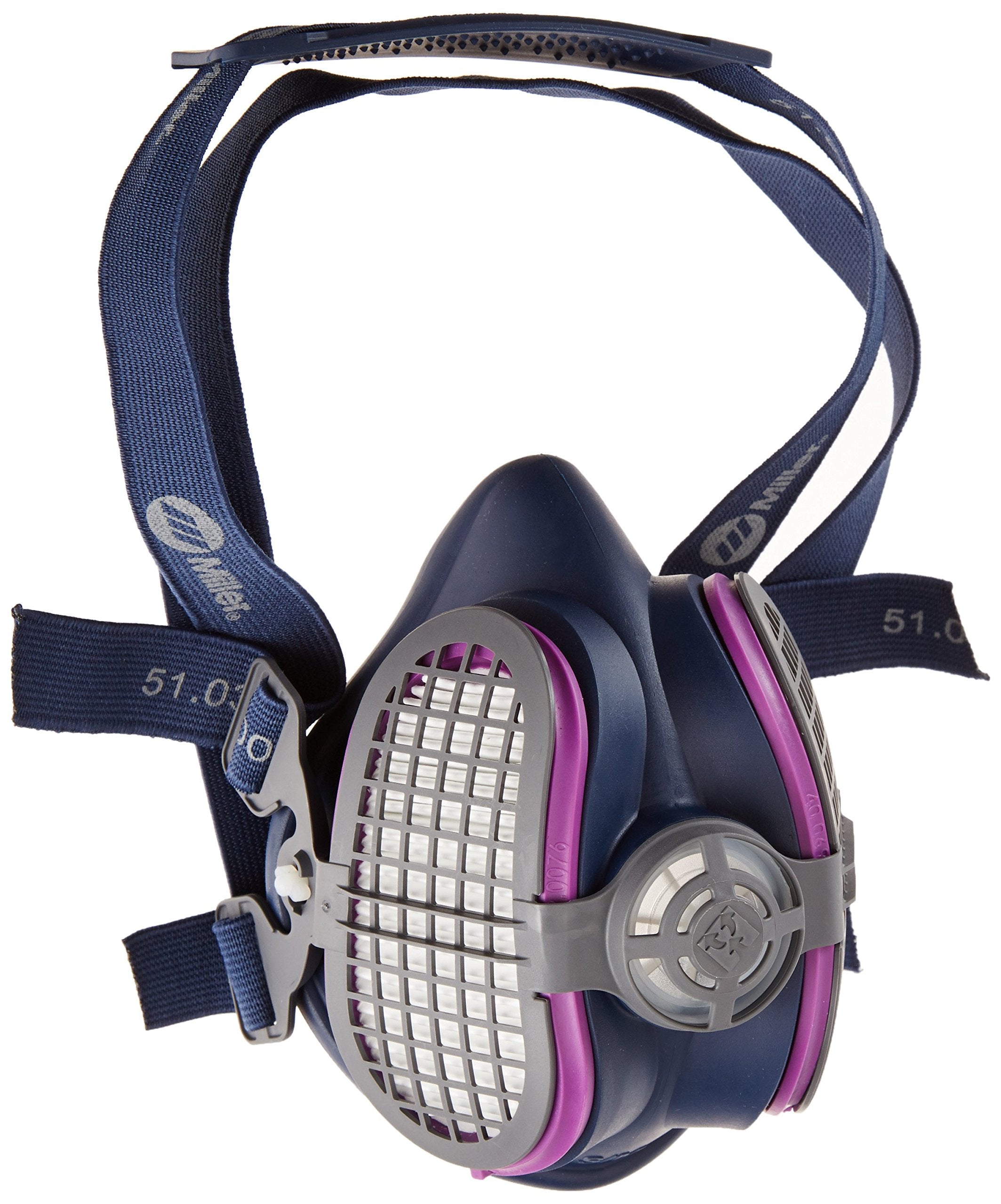 Miller LPR-100 respirator under a welding helmet for easy integration