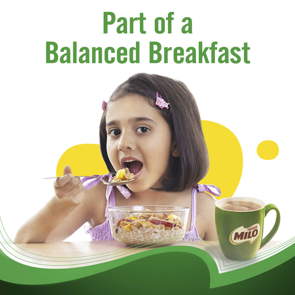 MILO cold-milk prep offers a refreshing afternoon pick-me-up.