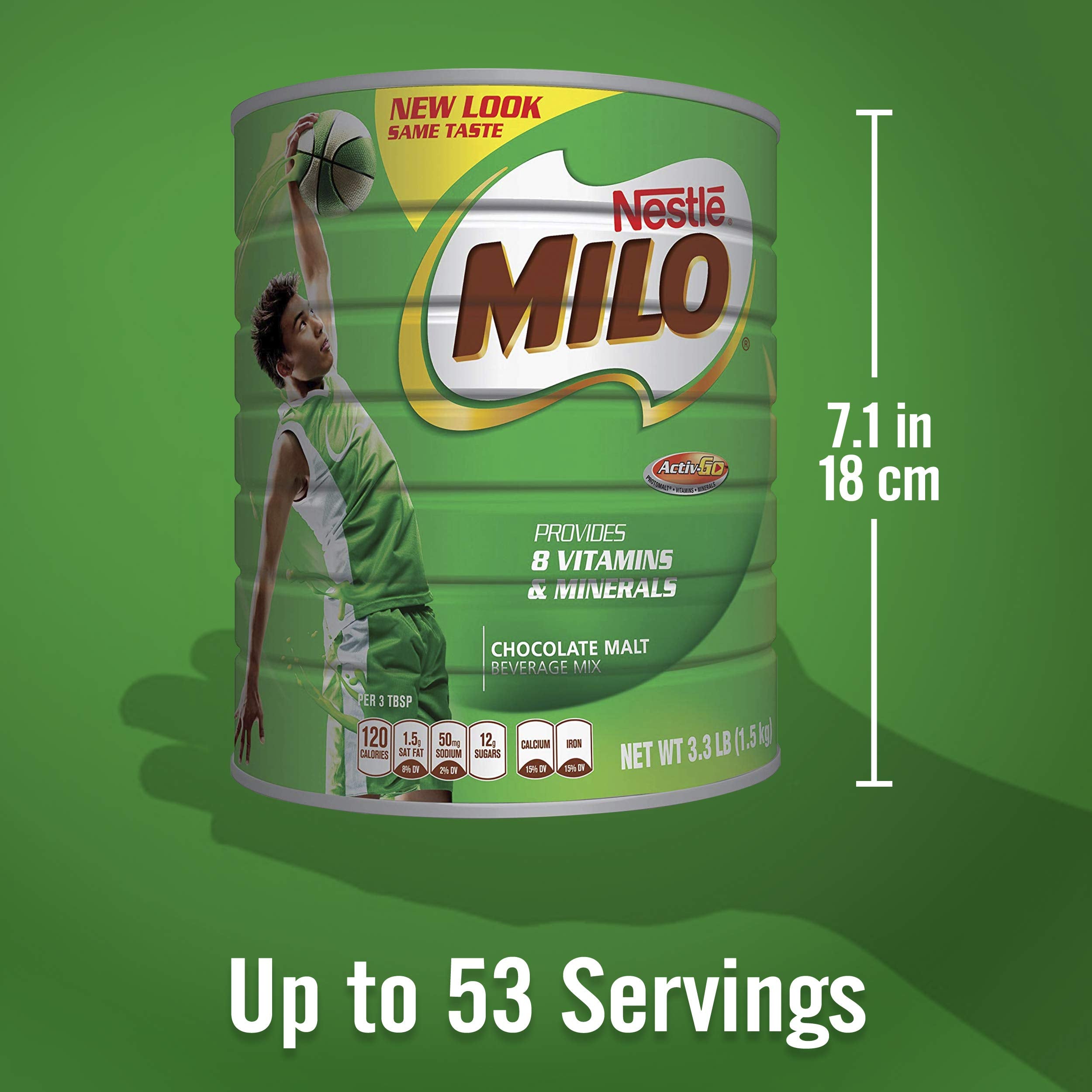 MILO powder dissolves easily for quick, tasty drinks.