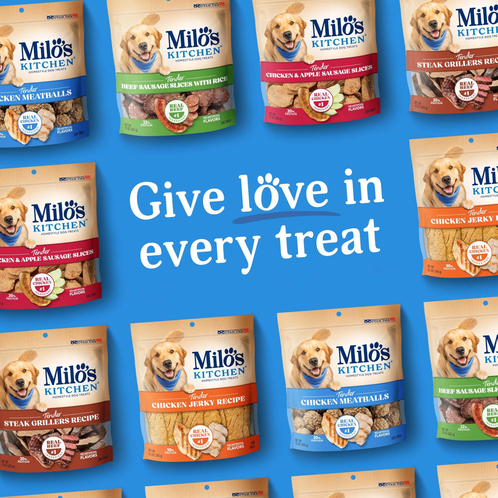 No artificial flavors in Milo’s Kitchen meatballs