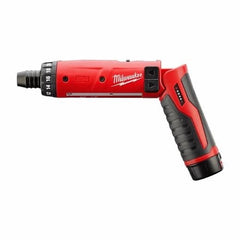 Milwaukee 2101-22 M4 hex screwdriver kit close-up of bits and durability