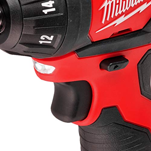 Milwaukee 2401-20 12V battery compatibility for extended runtime.