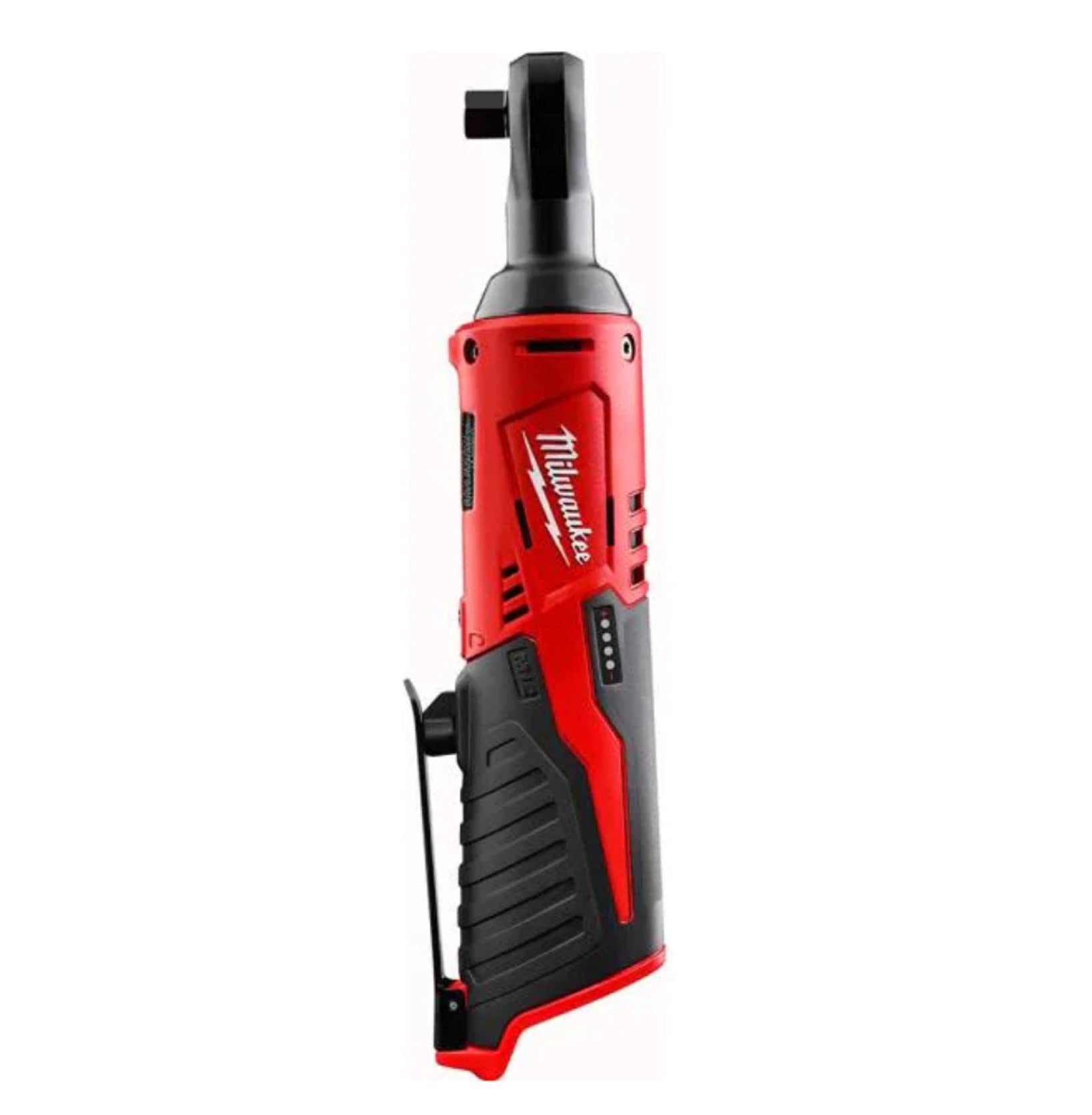 Milwaukee 2457-20 cordless 3/8 ratchet with compact head for tight spaces in engine bays