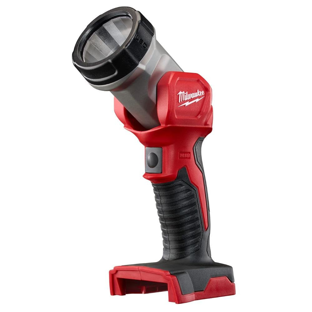 Milwaukee 2735-20 M18 LED Work Light with rotating head, up to 10 hours runtime on a 5Ah battery