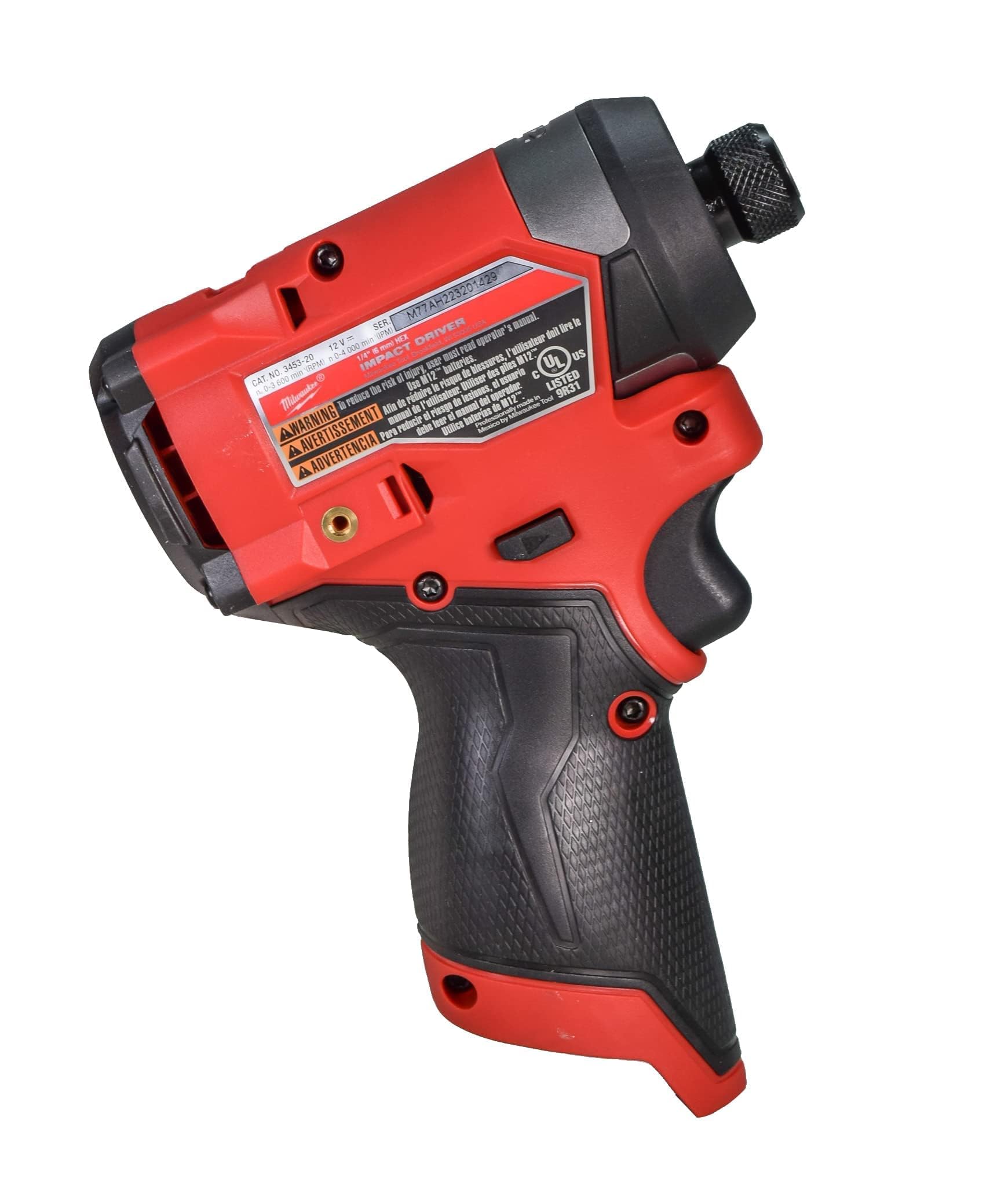 Milwaukee 3453-20 compact layout highlighting lightweight belt carry