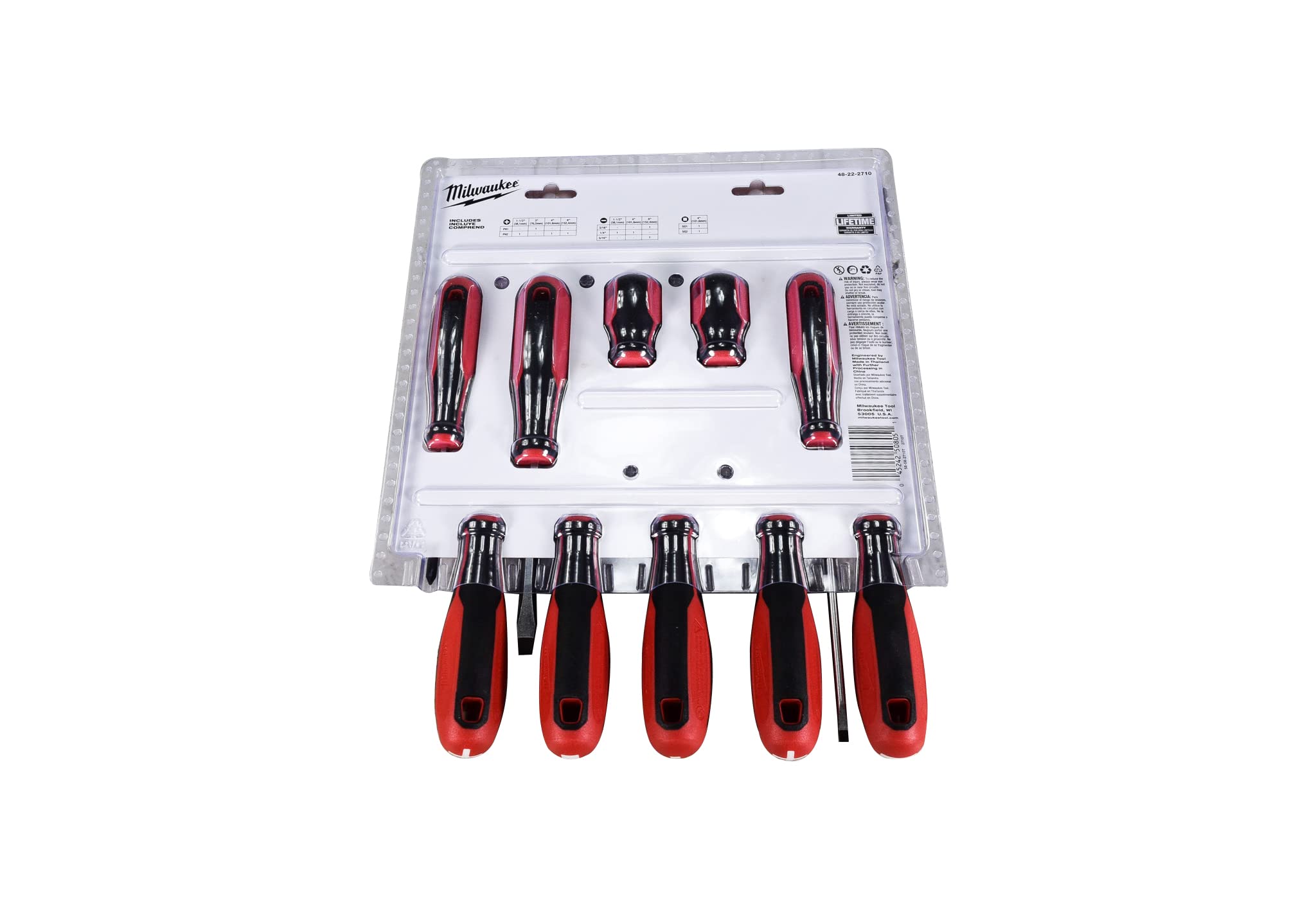 Milwaukee 48-22-2710 Slotted 1/4 x 1.5 inch tip for snug slots.