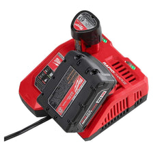 Milwaukee 48-59-1808 rapid charger battery compatibility view shows 80% indicator