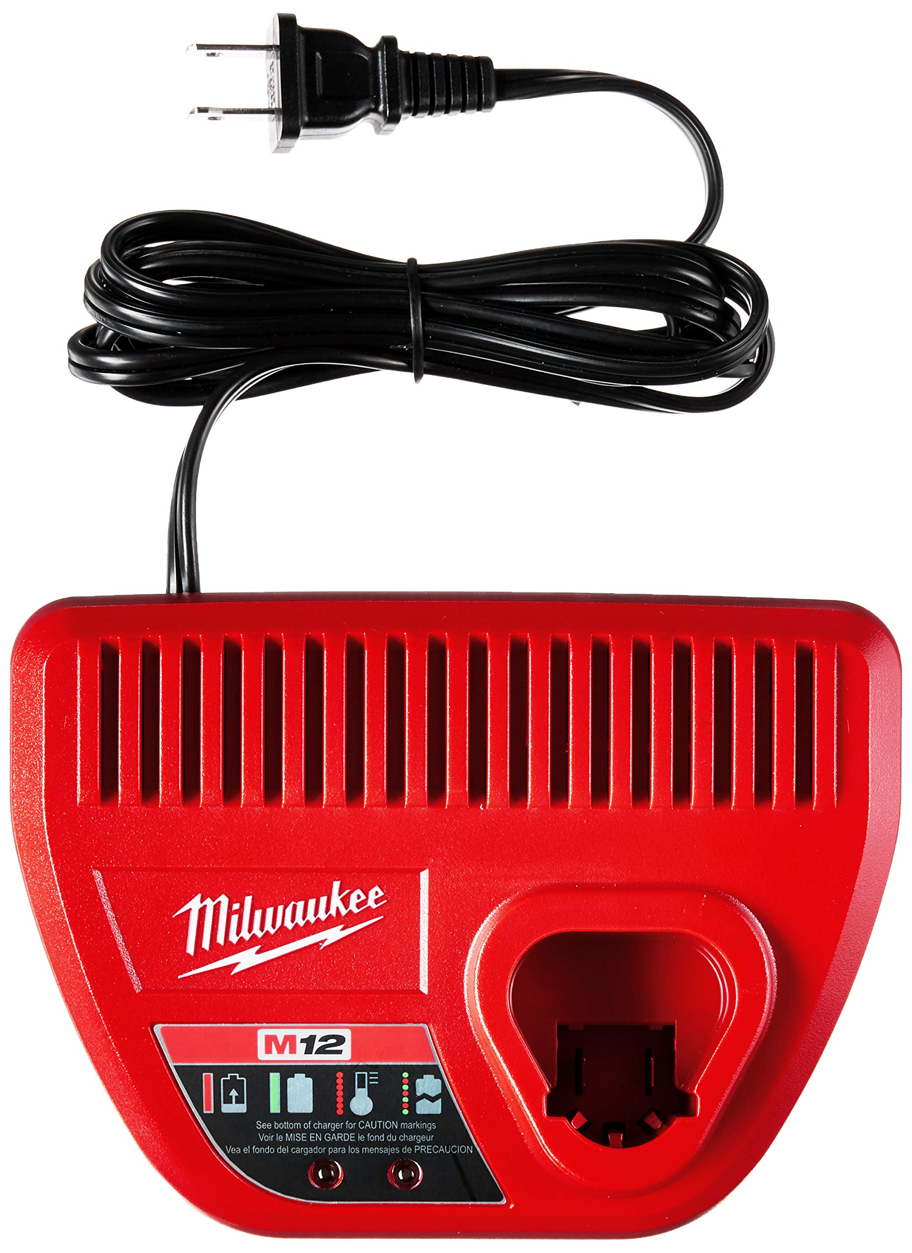 Milwaukee 48-59-2401 LED indicators show status at a glance for easy monitoring
