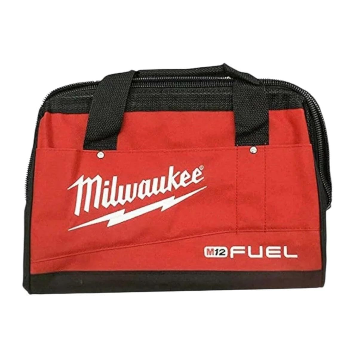 Milwaukee Heavy Duty Fuel Tool Bag front view for organized on-site gear.