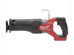 Milwaukee M18 Fuel Sawzall lever blade clamp enables fast blade changes