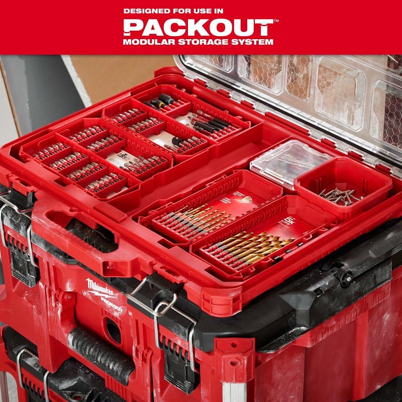 Milwaukee Shockwave 74pc bit set forged tips maximize gripping power