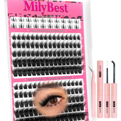 MilyBest Cove lash clusters tray for customizable at-home lash looks