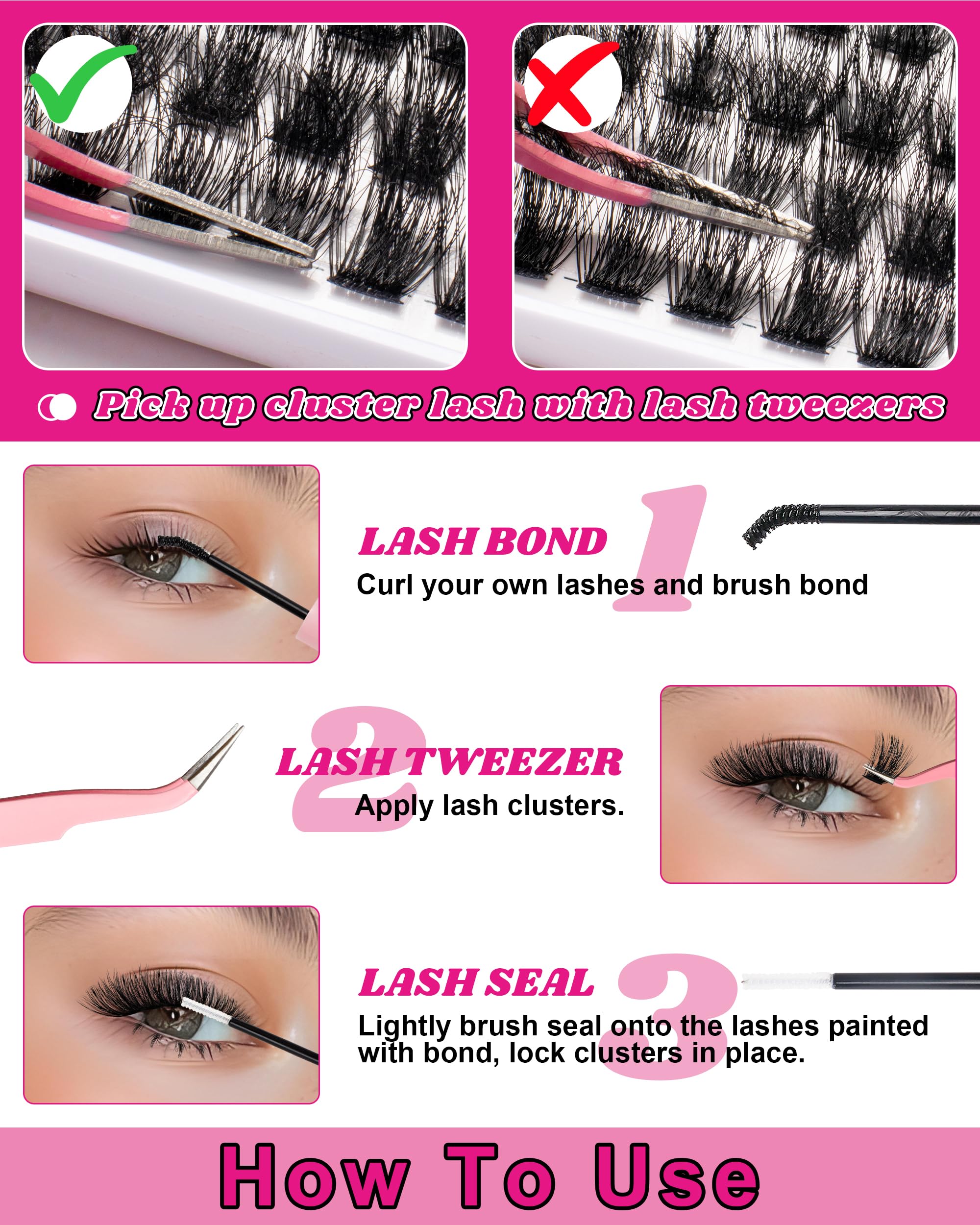MilyBest featherlight lashes offer weightless comfort and seamless blending