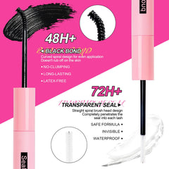 Quick-dry lash glue included for fast, clean application