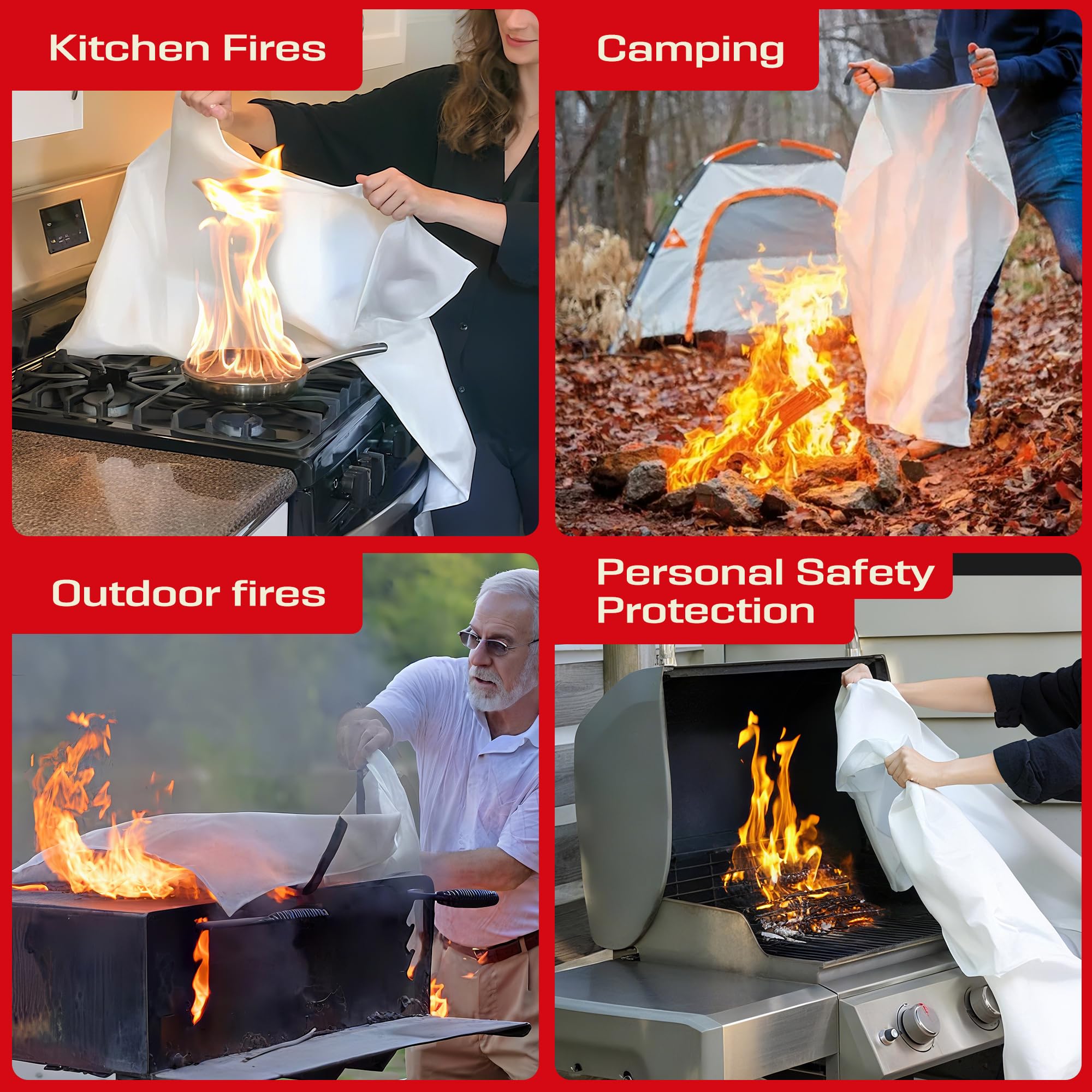 MIMEAQIER CE-certified fiberglass blanket withstands high heat up to 580°C