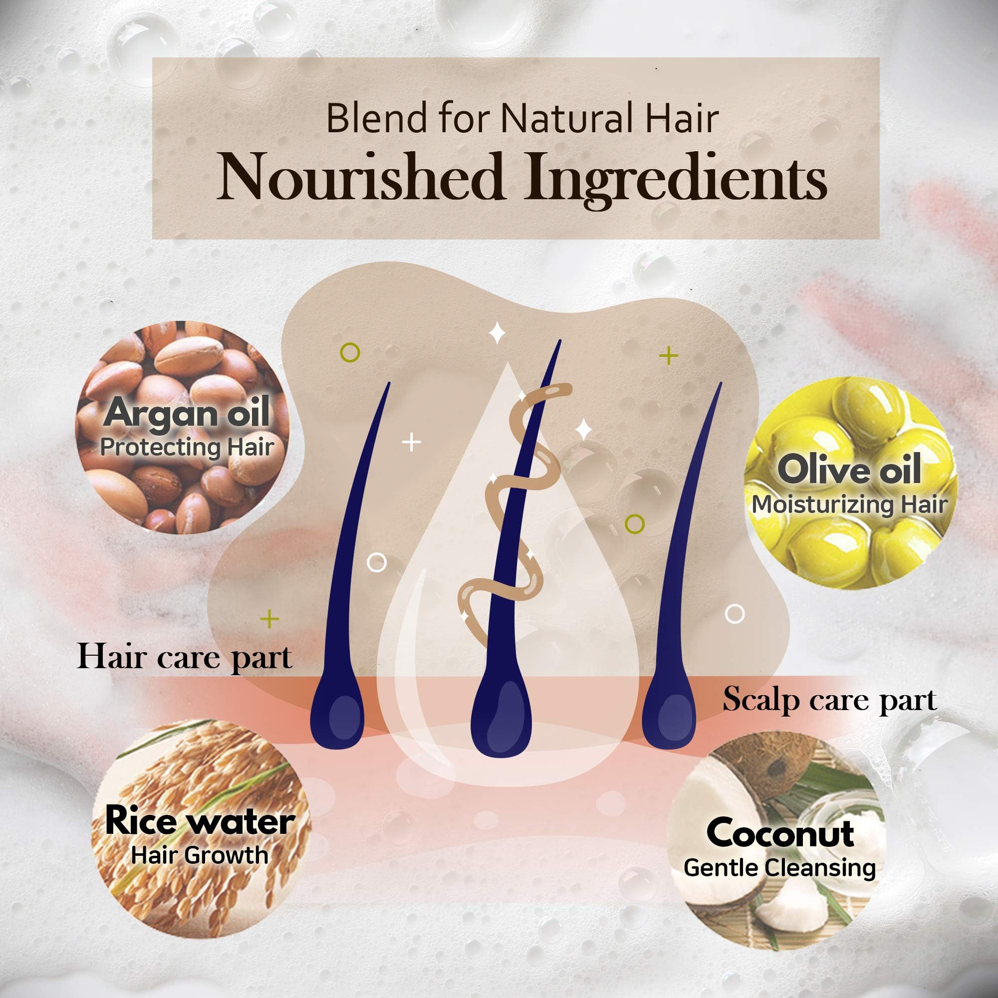 Mimosu Rice Water and Argan Oils nourish and shine