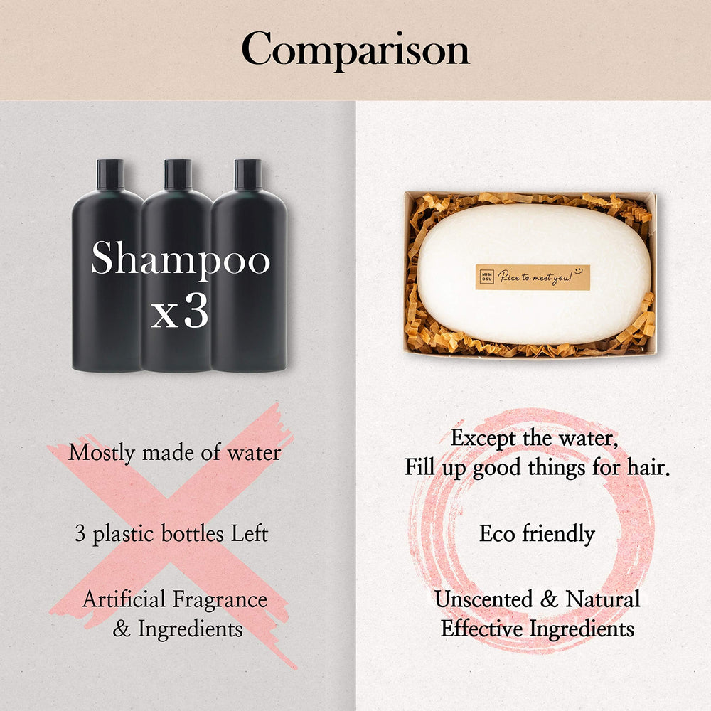 Mimosu Rice Water-based cleanse to refresh and nourish hair