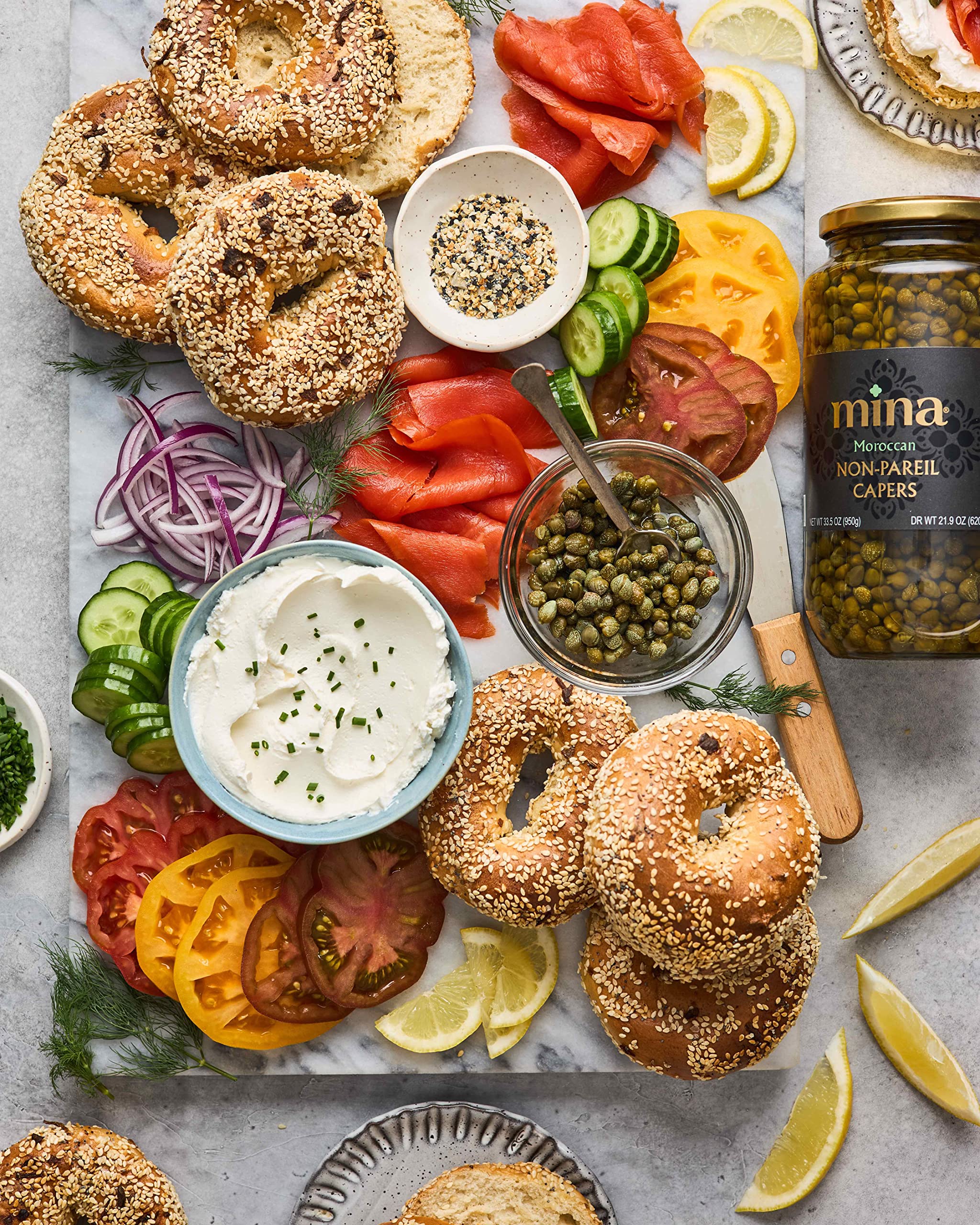 Mina Capers Non Pareil pair with chicken or fish for vibrant sauces