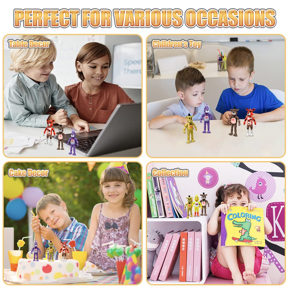 Minaso action figures PVC material is safe for kids and everyday display.