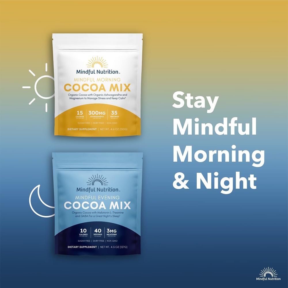 Travel-friendly Mindful Evening Cocoa mix travel-sachet for bedtime on the go