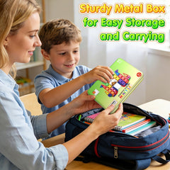 Minecftoy non-toxic ABS material with polished edges supports safe play