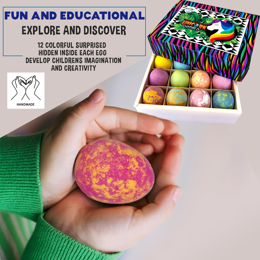 Mineral Me California Easter basket unicorn bath bombs make a charming gift.