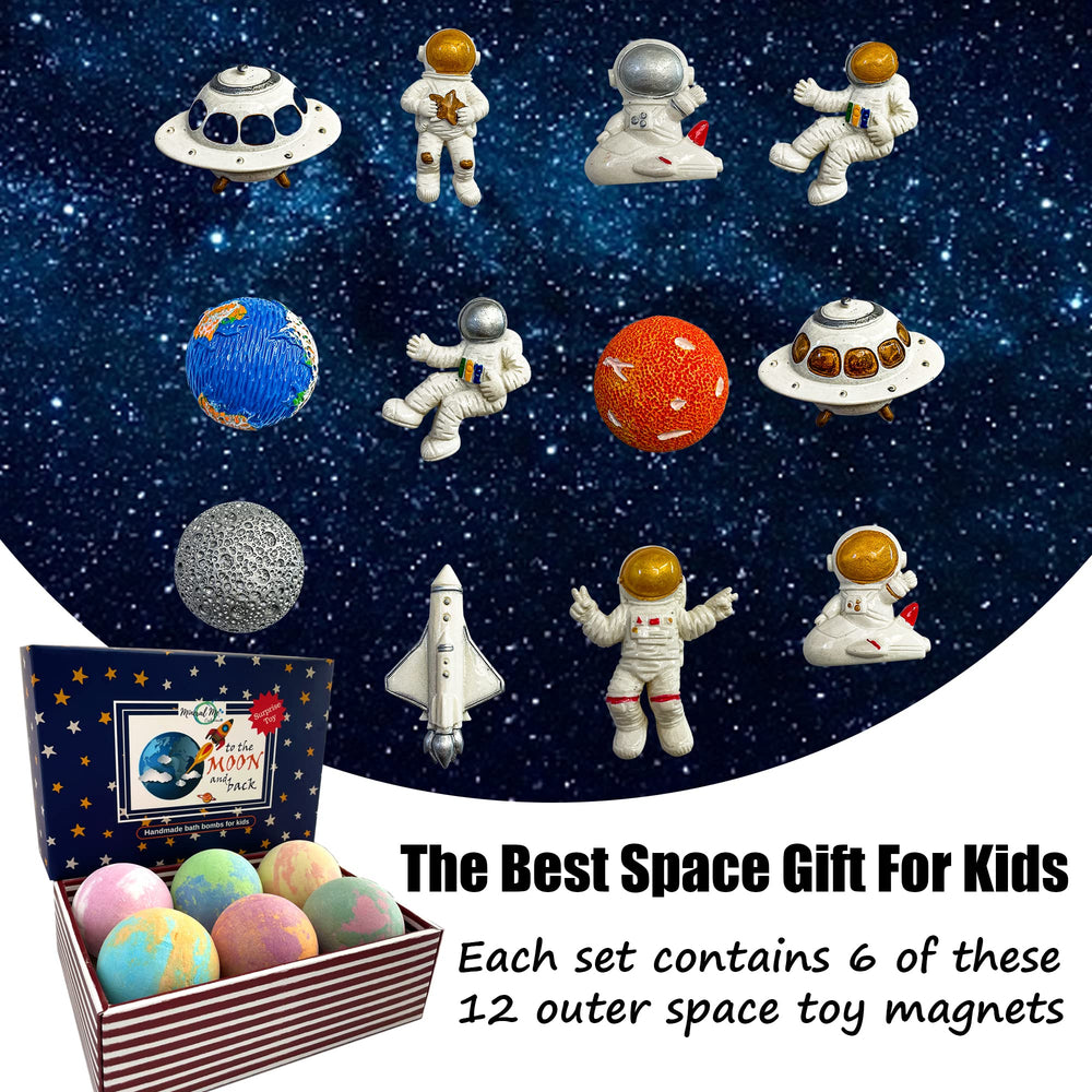 Gift-ready packaging for Mineral Me California Galaxy Bath Bombs.