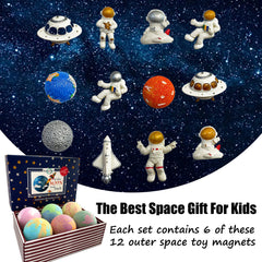 Gift-ready packaging for Mineral Me California Galaxy Bath Bombs.