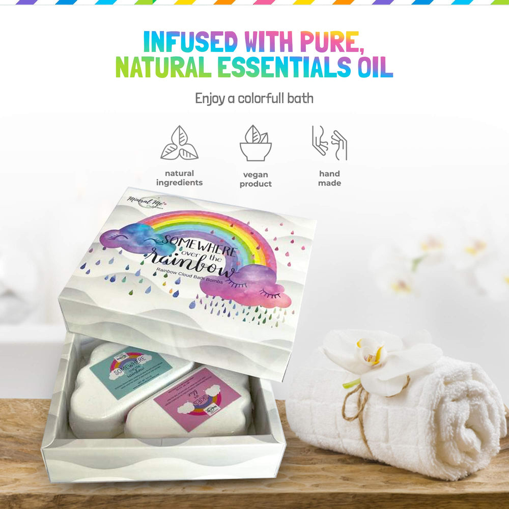 Mineral Me California Gift Box Bath Bomb ready for gifting